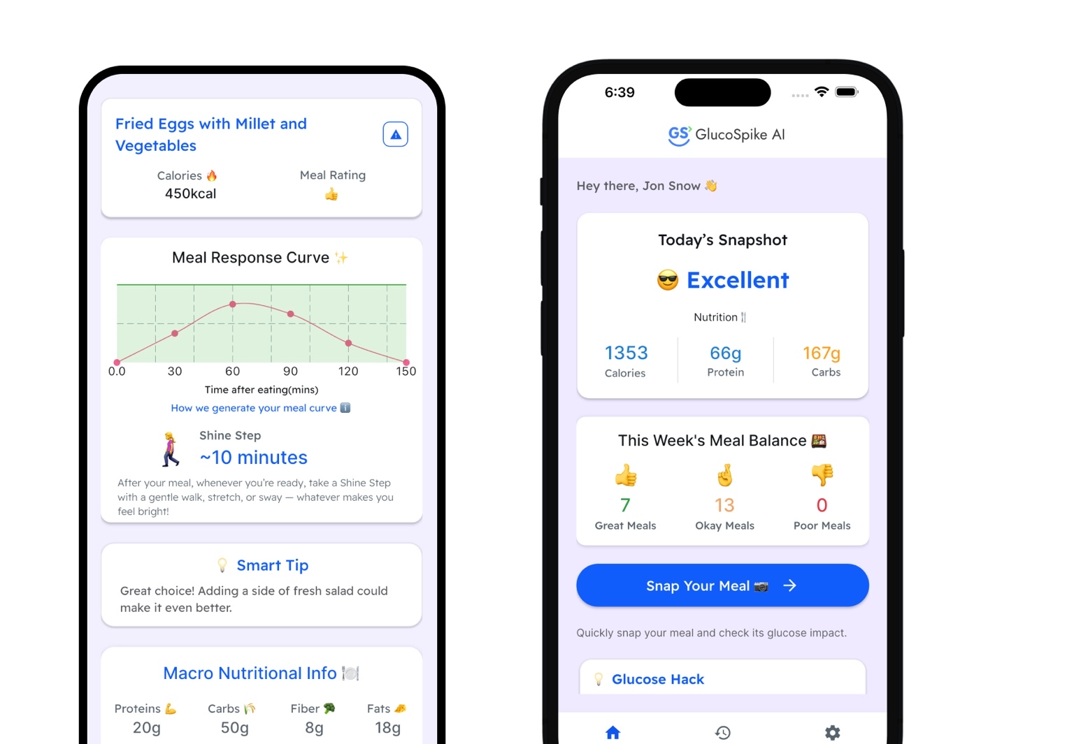 Meal Tracking Hero